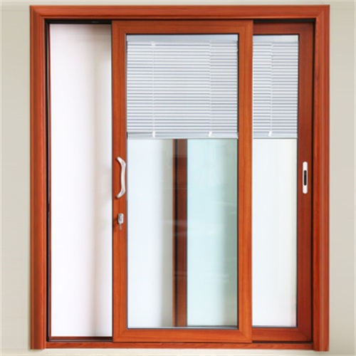 Aluminum Sliding Door with Inner Roller Blind