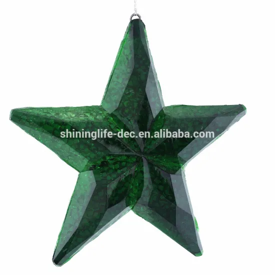 Shining Star Ornament 01501002 new style colorful indoor decoration shining crystal