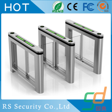 Club Card Collector ESD Glass Turnstile Torniquete