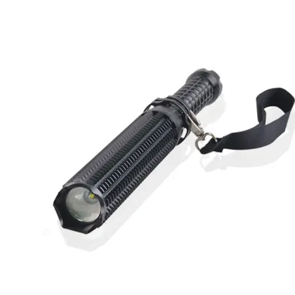 Strong Light Aluminum LED Powerful Self Defense Flashlight