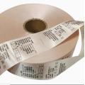 Champagne Color Single Side or Double Side Satin Label Tape Ribbon