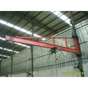 Pillar mounted slewing jib crane for sale