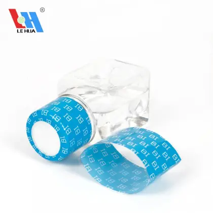 PVC Plastic Shrink Wrap Label For Seal Cap