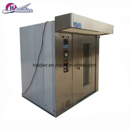 Haidier Brand Industrial Diesel Oven 32 Trays Bread Baking Rotary Oven