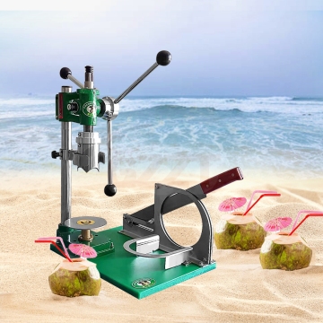 Stainless Steel Tender Coconut Opener Machine - High Quality 304 Steel Blade
