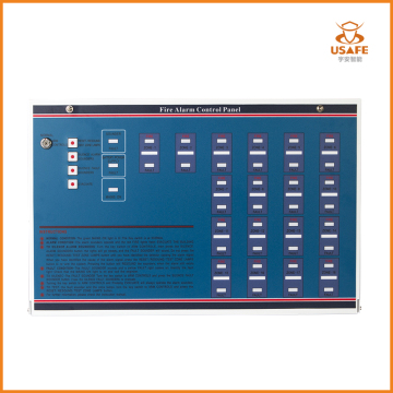 Ce Approved 10 Zones 2 Wire Conventional Fire Alarm Control Panel