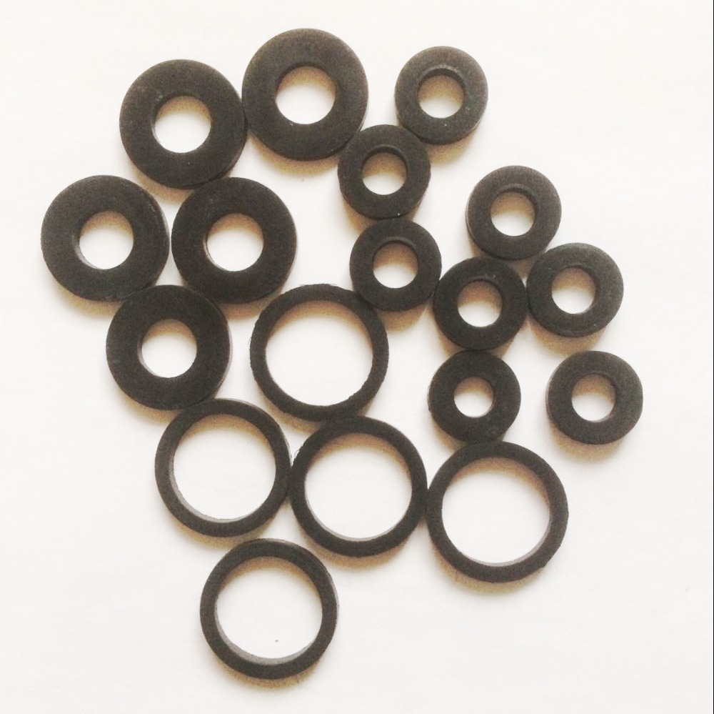 50 PCS Nitrile rubber flat gaskets NBR oil proof o ring grommet faucet plumbing nozzle sealing washers