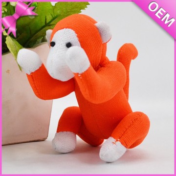 cheap monkey plush toys,plush toy monkey with stick ,stuffed red monkey toy