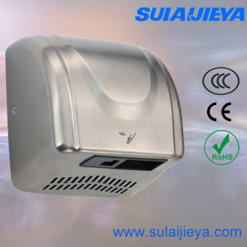bathroom accessories plastic hand dryer