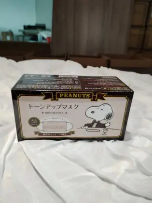 Disposable flat face mask