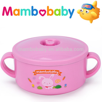 Children Stainless Steel tableware Baby feeding bowl baby training bowl kids bowl