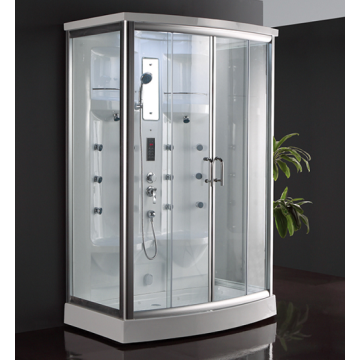 Free Standing Corner Tempered Glass Shower Enclosures