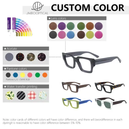 Trends Acetate Frame Spectacle Frames: Luxury Design Anti-Blue Light Glasses