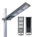 Lampada da strada a led solare integrata in alluminio 100w 150w tutto in uno