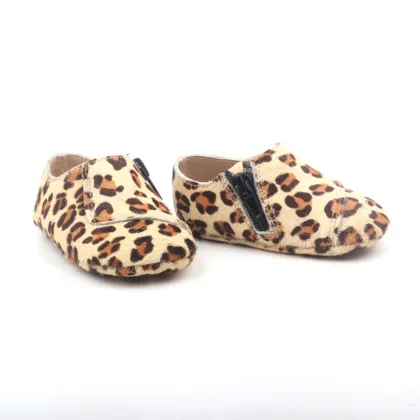 Leopard Genuine Leather Baby Casual Shoes