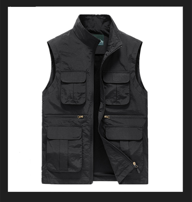 Custom Sleeves Vest Jacket Mens