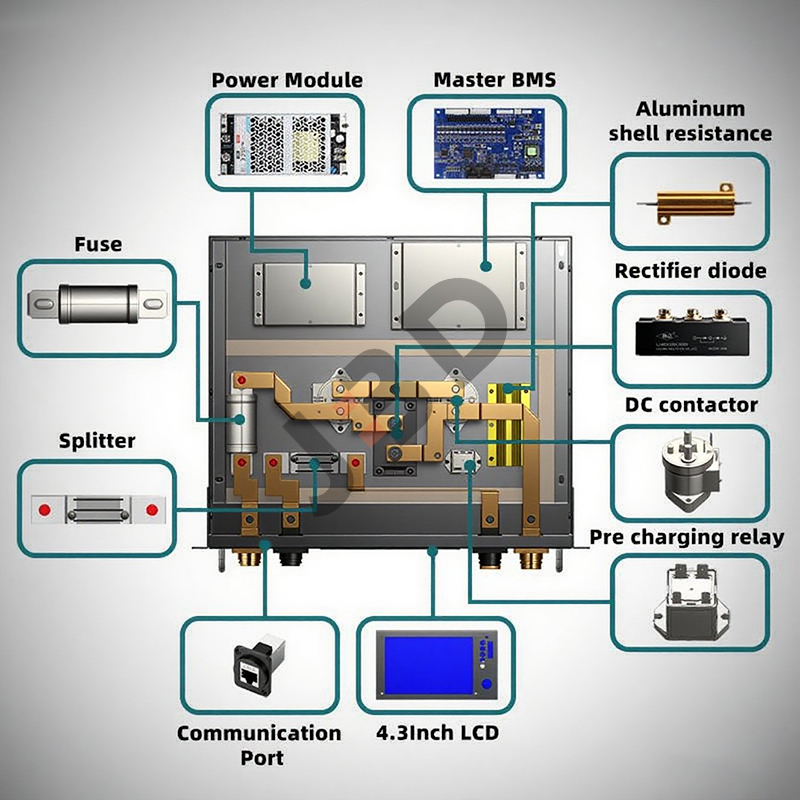 JBD High voltage BMS management system