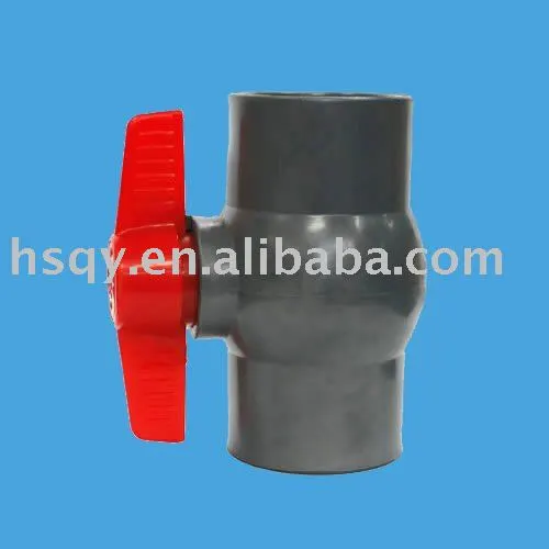 PVC pipe fitting PVC ball valve