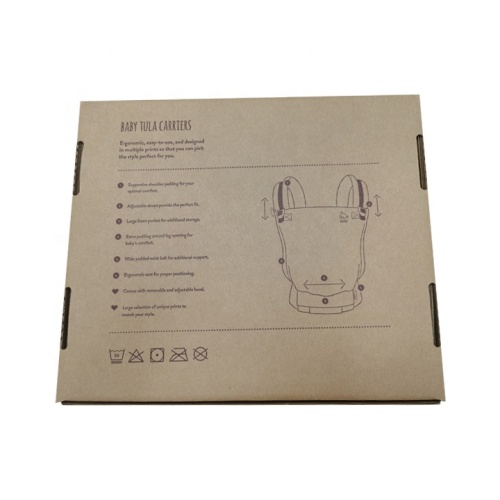 Shipping Carton Mailer flat folding corrugated paper box