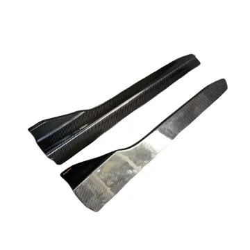 High-Quality Carbon Fiber Short Side Skirts for Audi A4/A4L/S4/RS4 Body Kit