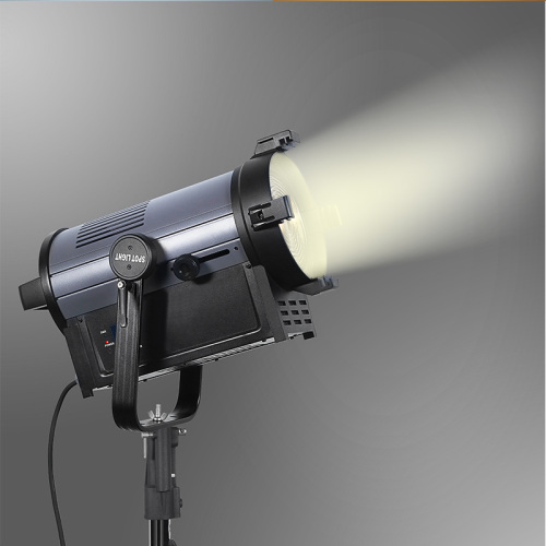 500W COB White Spot Light Stufe 2700K-6400K Lighting DMX Controller Folgen Sie Fresnel Strobe Zoom Beleuchtung Hochzeitsunterhaltung