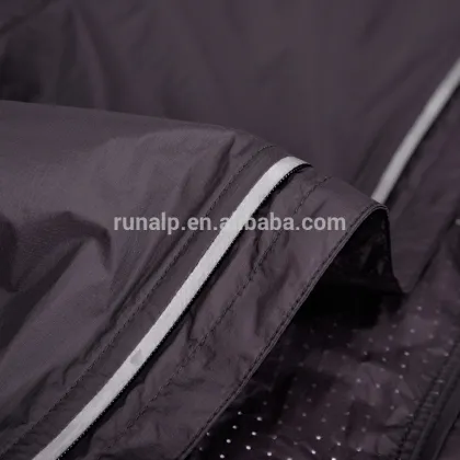 women thin fabric jacket with black color