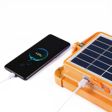 Lumière de travail solaire d'urgence: lampe puissante et étanche pour le camping en plein air et plus