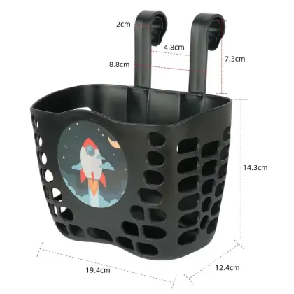 Bicycle Wall Hanging Basket for Children's Bikes and Scooters