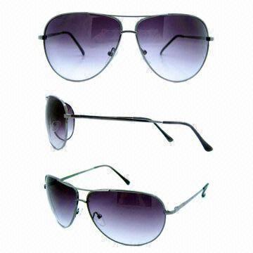 Men's Metal Sunglasses in Fashionable Design, Available in Various Colors and Sizes