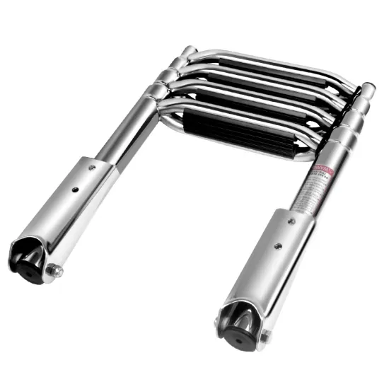 Hot Sale Marine Boat Stainless Steel Telescoping Ladder