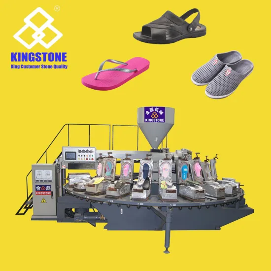 Fully Automatic One Color 24 Station Taiwan PVC Slipper Making Machine