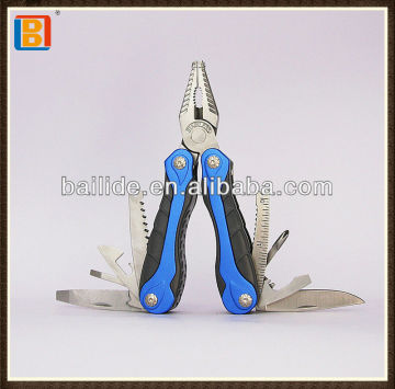 2017 Hot Selling Unique Designed Sliding-Out Multi Hand Tool Pliers With 9 Functions