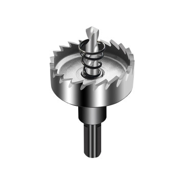 Serra copo de aço de alta velocidade para aplicações de perfuração