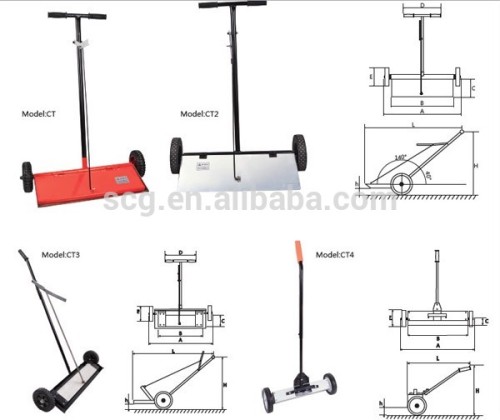 Strong Magnetic Sweeper for Workshop Clean