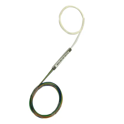 1x2 Fiber Optic FBT Coupler Steel Tube Optical Communication Module for CATV System