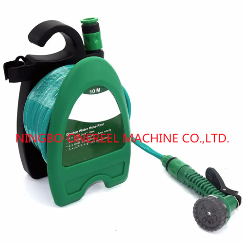 Retractable Spray Nozzle Rack Hose Reel Set7 Jpg