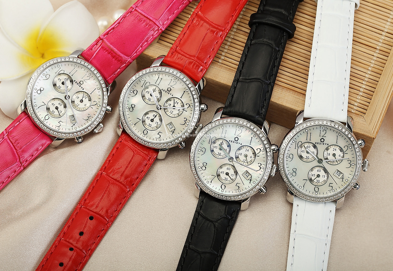multi color strap watches