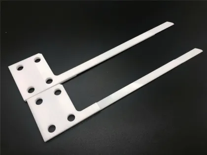 Ceramic robot arm for semiconductor wafer handling