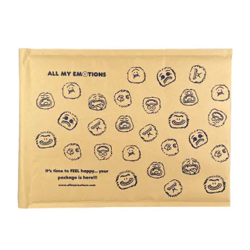 Custom Kraft Paper Envelope | Eco-Friendly Bubble Mailers for Packaging