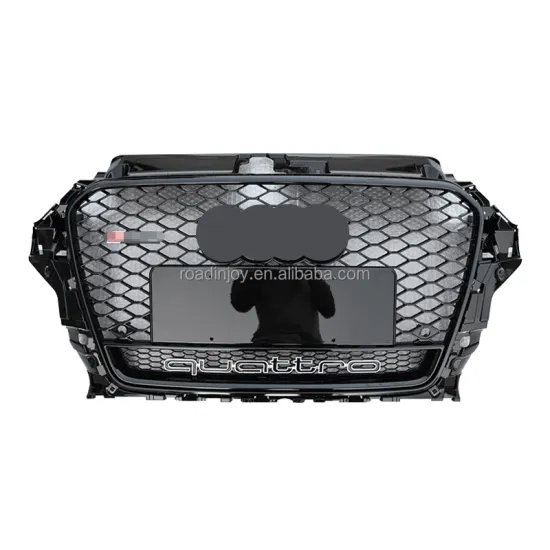 2014-2016 Audi RS Front Grill - ABS Facelift Honeycomb Design
