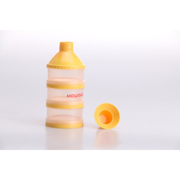 Recipiente de pó de leite de três camadas BPA Free Dispenser