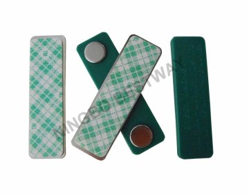 magnetic name badge with 3M self-adhesive