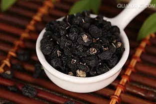 Wild black goji berries black wolfberry