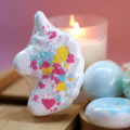 Fizzy Bubble Bath Bomber med Toys Heart Unicorn