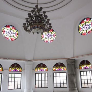 Mosaic Glass Details for Church Window Decorations & Art Glass Doors & Windows