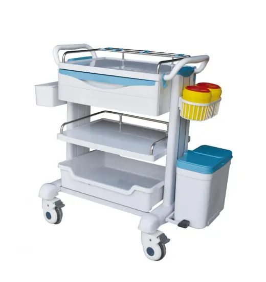 Streamline design medical treatment room trolley