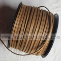 3MM Flat Gold Glitter Kunstlederimitat Korean Velvet Leather Cord