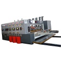automatic multicolor printer slotter and die cutter machine