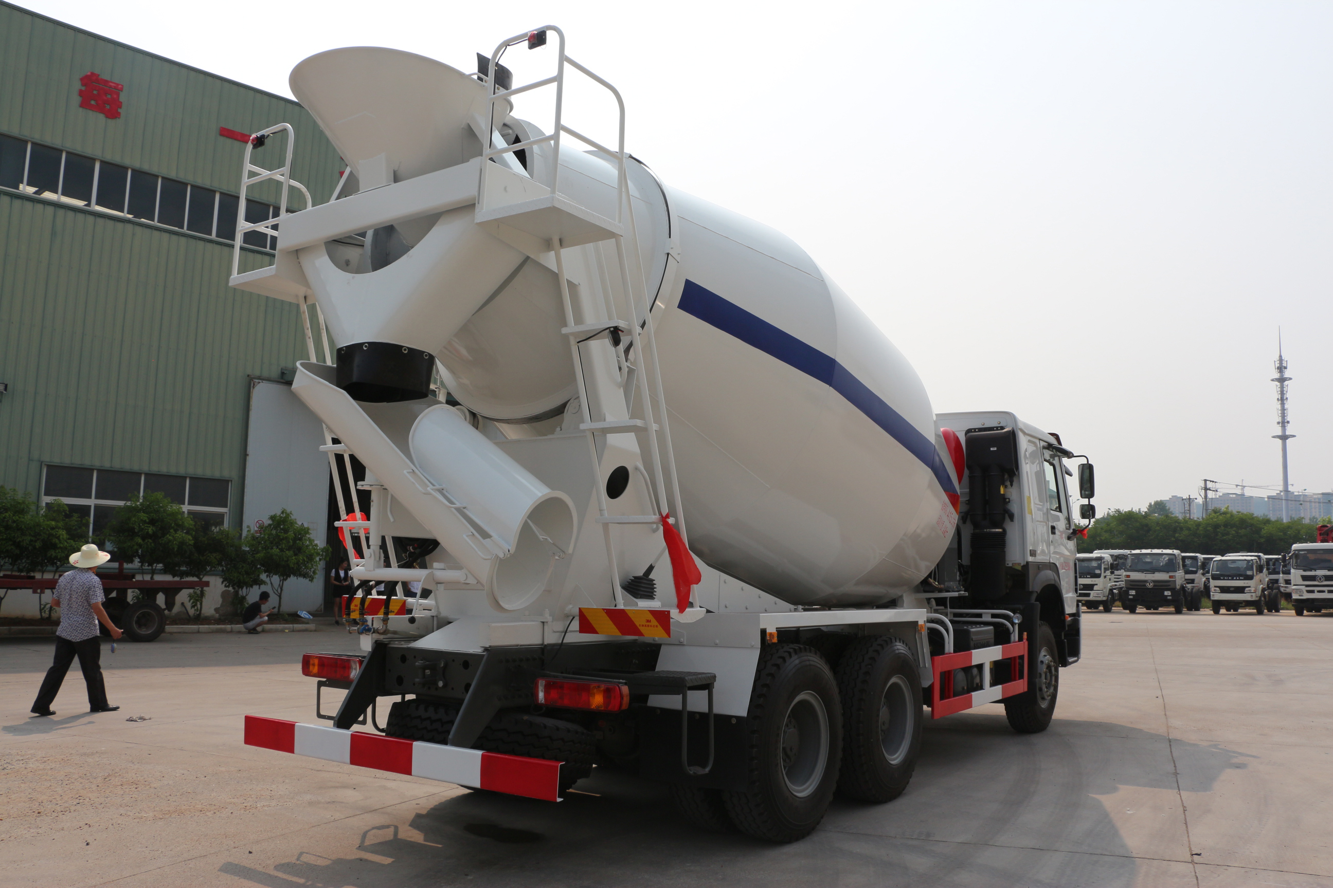 Howo heavy Concrete mixer truck diesel engine