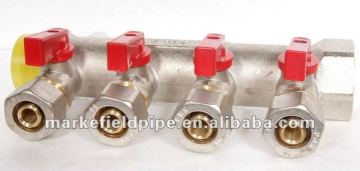 Floor heating manifold For pex-al-pex pipe